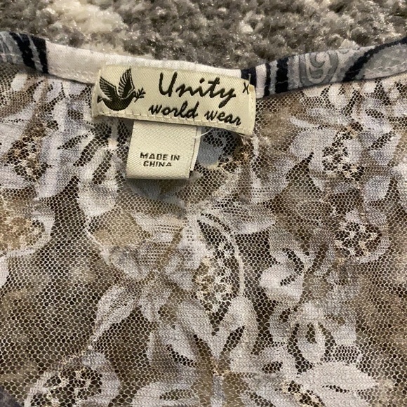 Cute black & white Unity Tank - Picture 3 of 4